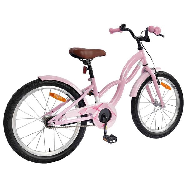 vidaXL Kinderfahrrad 20 Zoll f&uuml;r 6-11 Jahre alt Hellrosa