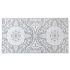 vidaXL Outdoor-Teppich ARAKIL Hellgrau 80x150 cm PP
