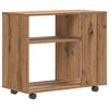 vidaXL Beistelltisch Artisan-Eiche 70x35x60,5 cm Holzwerkstoff