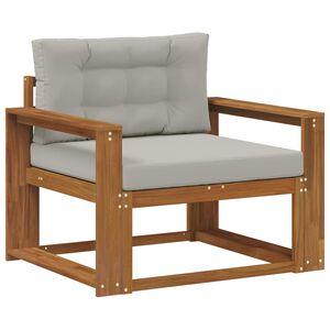 vidaXL Outdoor Mittelsofa Natur