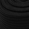 vidaXL Arbeitsseil Schwarz 16 mm 25 m Polyester