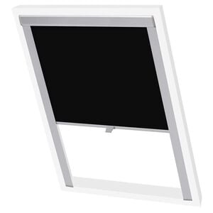 vidaXL Verdunkelungsrollo Schwarz M04/304 GGL und GGU