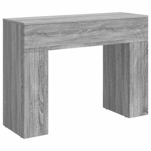 vidaXL Couchtisch Graues Sonoma 102 x 35 x 75 cm Holzwerkstoff