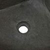 vidaXL Waschbecken Grau (30-37) x (30-37) x 12 cm Flussstein