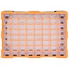 vidaXL Multi-Schubladen-Organizer mit 64 Schubladen 52x16x37,5 cm