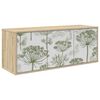 vidaXL Wandmontierter TV-Schrank GOTHA 102 x 33 x 40 cm Sonoma-Eiche