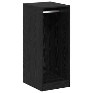 vidaXL Kleiderschrank Schwarz Eichen-Optik 41 x 48 x 102 cm