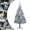vidaXL K&uuml;nstlicher Weihnachtsbaum Wei&szlig; 180 cm
