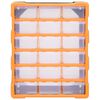 vidaXL Multi-Schubladen-Organizer 18 Schubladen 38x16x47 cm