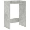 vidaXL Waschmaschinen-Schrank mit Speicher Betongrau 67,5 x 48 x 97 cm