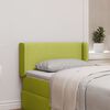 vidaXL Kopfteil Ohr Grau 80 x 16 x 4 cm Stoff