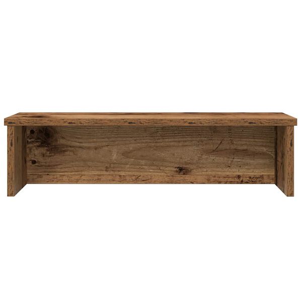 vidaXL K&uuml;chenregal Stapelbar Altholz-Optik 60x15x16 cm Holzwerkstoff