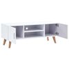 vidaXL TV-Schrank Weiß 120×40×46 cm MDF
