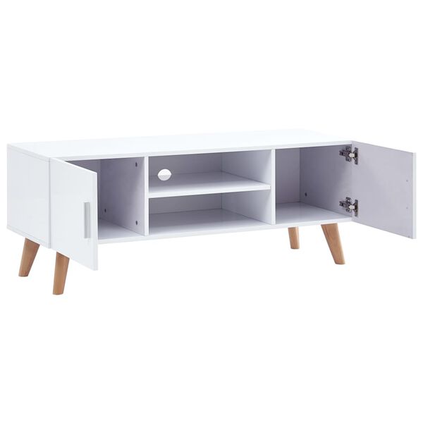 vidaXL TV-Schrank Weiß 120×40×46 cm MDF