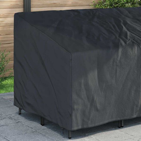 vidaXL Abdeckung f&uuml;r Gartenbank 220 x 100 x 89 cm 420D Oxford Stoff