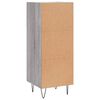 vidaXL Sideboard Grau Sonoma 34,5x34x90 cm Holzwerkstoff