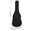vidaXL Gitarrentasche für 3/4 (36") Klassikgitarre Schwarz 94x35 cm Stoff