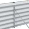 vidaXL Hochbeet Hellbraun 390 x 100 x 36 cm Verzinkter Stahl