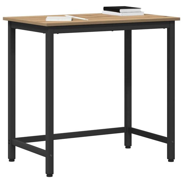 vidaXL Tisch Artisan-Eiche 100 x 50 x 76,5 cm