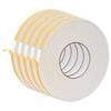 vidaXL Selbstklebendes Schaumstoffband 5 stk. Wei&szlig; 10mm x 10m