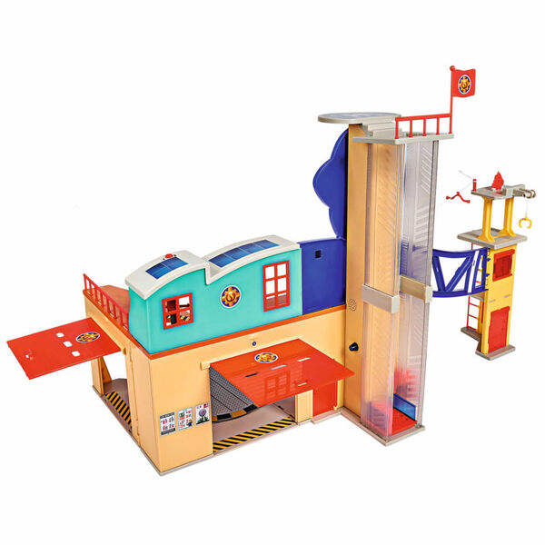 Fireman Sam Feuerwache Spielset Mehrfarbig