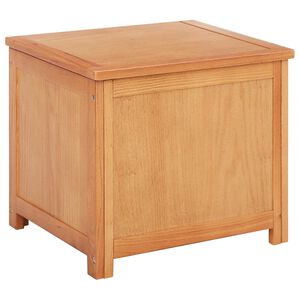 vidaXL Aufbewahrungsbox 50 x 45 x 45 cm Massives Eichenholz