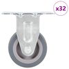 vidaXL 32 Stk. Bockrollen 50 mm
