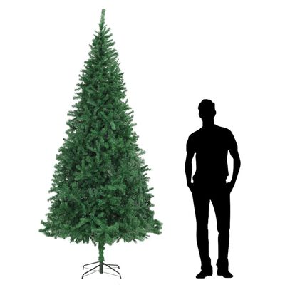 vidaXL Künstlicher Weihnachtsbaum 300 cm Grün