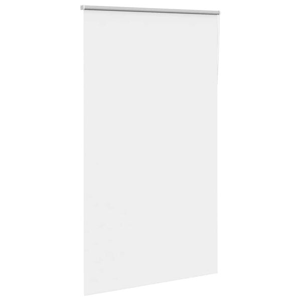 vidaXL Verdunkelungsrollo Wei&szlig; 140x210 cm Stoffbreite 136,6 cm