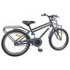 vidaXL Kinderfahrrad 18 Zoll f&uuml;r 5-7 Jahre alt Dunkelgrau