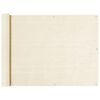 vidaXL Balkon Sichtschutz Creme 90x300 cm HDPE