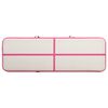 vidaXL Aufblasbare Gymnastikmatte mit Pumpe 300x100x20 cm PVC Rosa