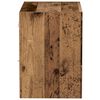vidaXL Schwebendes Regal Braun 40 x 28,5 x 40 cm Holzwerkstoff