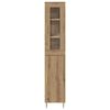 vidaXL Highboard 2 pcs Artisan-Eiche Holzwerkstoff