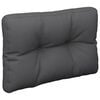 vidaXL Palettenkissen Anthrazit 60x40x12 cm Stoff