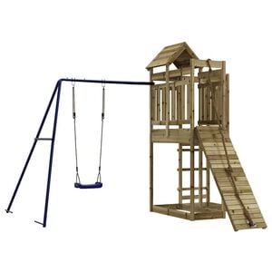 vidaXL Spielturm Impr&auml;gniertes Kiefernholz