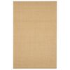 vidaXL Teppich Natur Sisal 66x100 cm