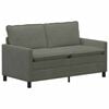 vidaXL Sofa Hellgrau 156 x 81 x 87,5 cm Stoff