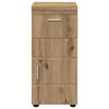 vidaXL Badezimmerschrank-Set TULUM Artisan-Eiche 37 x 31,5 x 82 cm