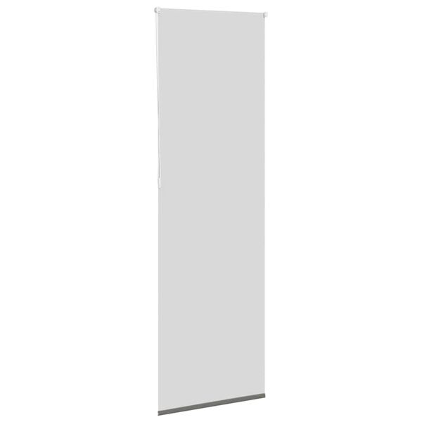 vidaXL Verdunkelungsrollo Grau 75x230 cm Stoffbreite 70,7 cm Polyester