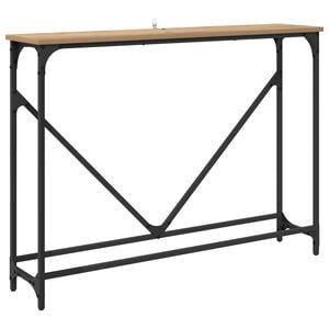 vidaXL Konsolentisch Artisan-Eiche 102 x 23 x 75 cm Holzwerkstoff