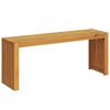 vidaXL Bank &Ouml;l-Natur 110 x 30 x 45 cm Massivholz Teak