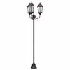 vidaXL Garten-Licht 57 x 49 x 241 cm Aluminium und Glas