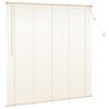 vidaXL Venetianer Jalousie Hellbraun mit Muster 150 x 160 cm PVC