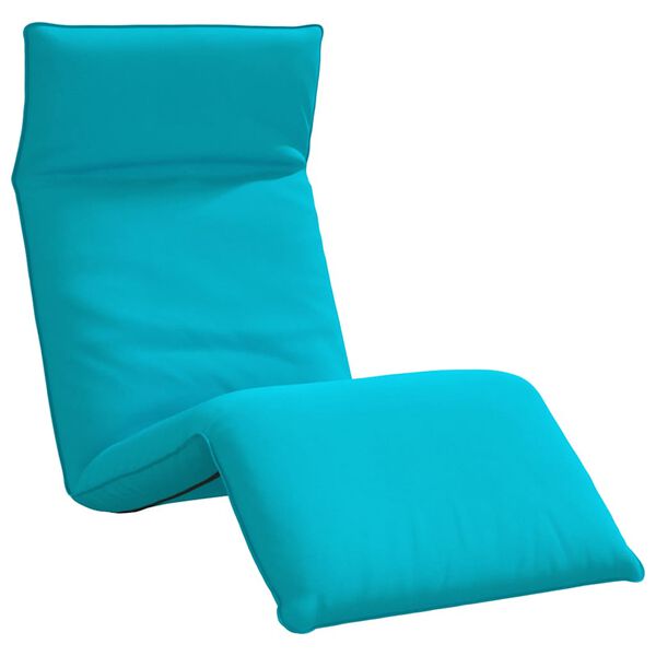 vidaXL Sonnenliege Klappbar T&uuml;rkis 175x54x8,5 cm Oxford-Gewebe