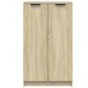 vidaXL Schuhschrank Sonoma-Eiche 59x35x100,5 cm Holzwerkstoff