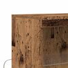 vidaXL LED-Sideboard Braun 60 x 37 x 100 cm Holzwerkstoff