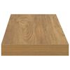 vidaXL Wandregal Wandmontiert Braun 90 x 23,5 x 4 cm Holzwerkstoff
