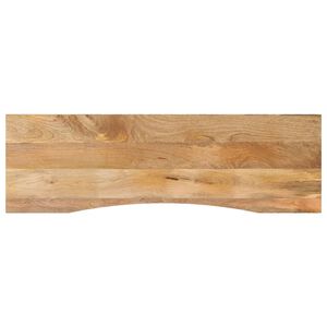 vidaXL Schreibtischplatte mit Aussparung 160x50x2,5cm Massivholz Mango