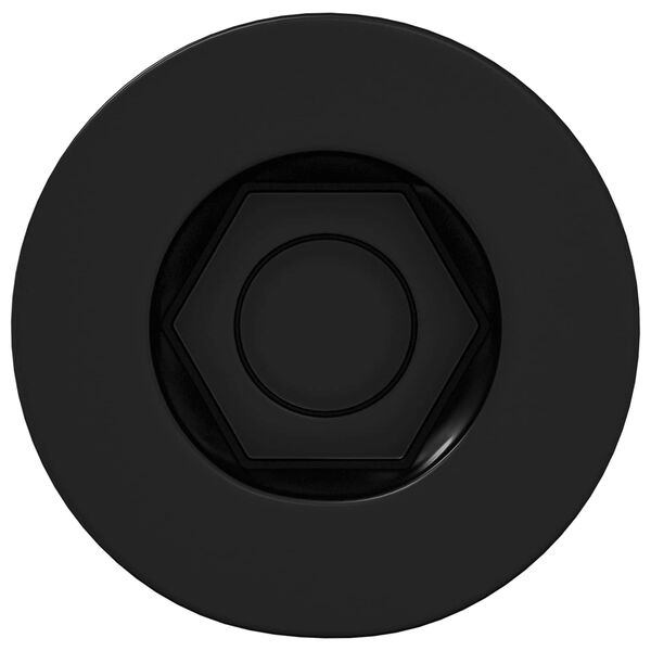 vidaXL Steckkappen-Schraube 3072 pcs Schwarz 7 x 40 mm Eisen